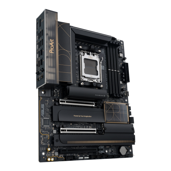 Материнская плата ASUS PROART X870E-CREATOR WIFI AM5 ATX 4xDDR5 3xPCIEx16 4xM.2 3xUSB-C DP HDMI 2.5GLAN 10GLAN Wi-Fi 7