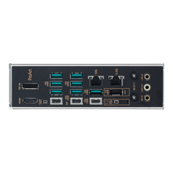 Материнская плата ASUS PROART X870E-CREATOR WIFI AM5 ATX 4xDDR5 3xPCIEx16 4xM.2 3xUSB-C DP HDMI 2.5GLAN 10GLAN Wi-Fi 7