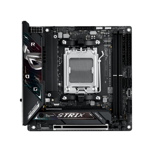 Материнская плата ASUS ROG STRIX B850-I GAMING WIFI AM5 mini-ITX 2xDDR5 PCIEx16 2xM.2 2xUSB-C HDMI 2.5GLAN WIFI 7