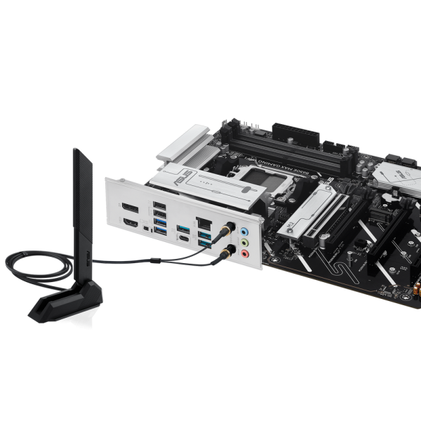 Материнская плата ASUS B650E MAX GAMING WIFI AM5 ATX 4xDDR5 4xPCIEx16 3xM.2 USB-C DP HDMI 2.5GLAN WIFI 6E