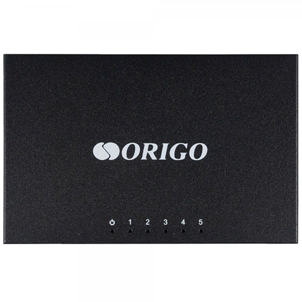 Неуправляемый коммутатор ORIGO OS1205/A1A 5x100Base-TX, корпус металл