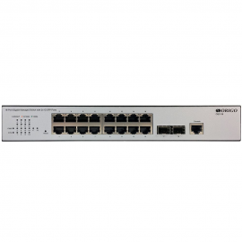 Коммутатор ORIGO OS3118/A2A Управляемый L2 коммутатор 16x1000Base-T, 2x1000Base-X SFP