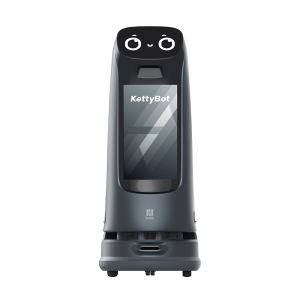 Сервисный робот-доставщик PuduRobotics модели KettyBot Pro (цвет: черный)