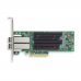Сетевой адаптер Qlogic QLE2772-SR-SP (MA2810401-C4 А) 32Gb/s FC HBA, 2-port, PCIe v4.0 x8, LowProfile, LC SR MMF, В комплекте две планки (LP + FH)