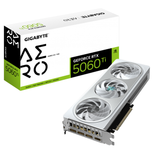 Видеокарта Gigabyte RTX5060Ti AERO OC 16GB GDDR7 128bit 3xDP HDMI 3FAN RTL