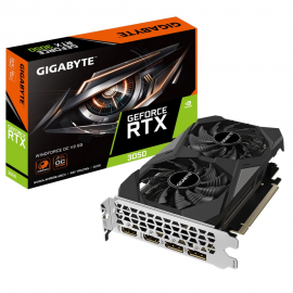 Видеокарта Gigabyte Bad Pack RTX3050 WINDFORCE OC V2 6GB GDDR6 96bit 2xDP 2xHDMI 2FAN RTL bp