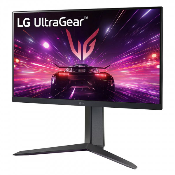 Монитор 23.8" LG 24GS65F-B IPS, 1920x1080, 180Hz, 1ms, 300сd/m, 1000:1, HDR10 | HDMI(2.0), DP(1.4) | HAS, Pivot, Swivel, ExPSU, Vesa 100, Black