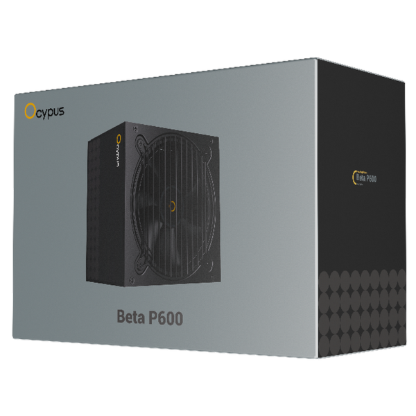 Блок питания PSU Ocypus Beta P600 [P600-ND] 600W / APFC / TW capacitors