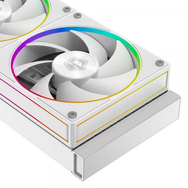 Вентилятор ID-Cooling SL240 WHITE /LCD SCREEN /300W /all Intel /all AMD