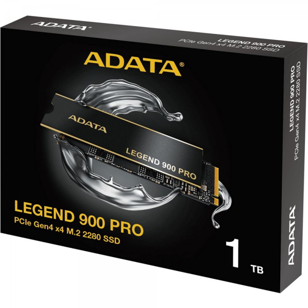 Твердотельный накопитель SSD ADATA M.2 2280 1TB SLEG-900P-1TCS Legend 900 Pro PCIe Gen4x4, RTL