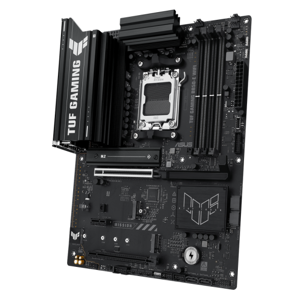 Материнская плата ASUS TUF GAMING B850-E WIFI AM5 ATX 4xDDR5 2хPCIEx16 PCIEx1 3xM.2 USB-C DP HDMI 2.5GLAN WIFI 6E