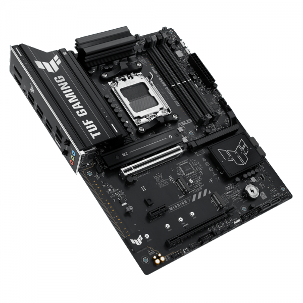 Материнская плата ASUS TUF GAMING B850-E WIFI AM5 ATX 4xDDR5 2хPCIEx16 PCIEx1 3xM.2 USB-C DP HDMI 2.5GLAN WIFI 6E