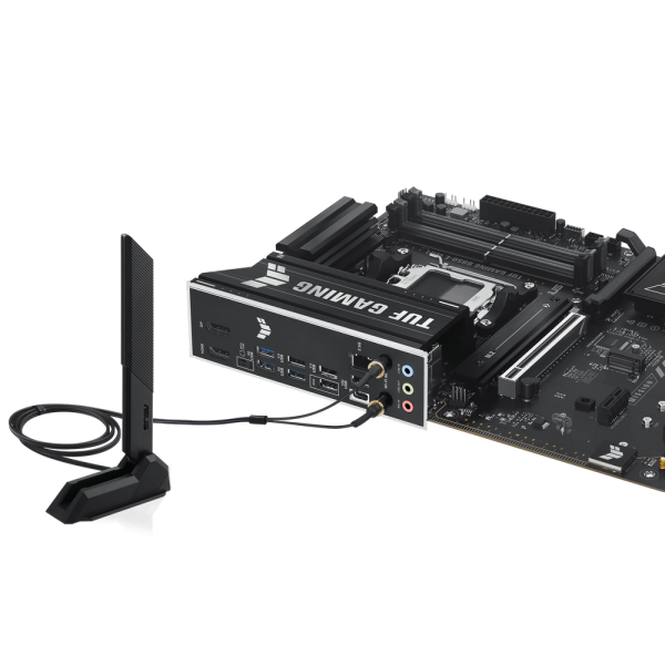 Материнская плата ASUS TUF GAMING B850-E WIFI AM5 ATX 4xDDR5 2хPCIEx16 PCIEx1 3xM.2 USB-C DP HDMI 2.5GLAN WIFI 6E