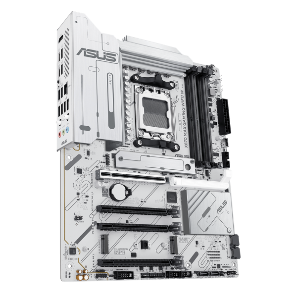 Материнская плата ASUS X870 MAX GAMING WIFI7 W AM5 ATX 4xDDR5 4хPCIEx16 PCIEx1 3xM.2 2 2xUSB-C HDMI 2.5GLAN WIFI 7