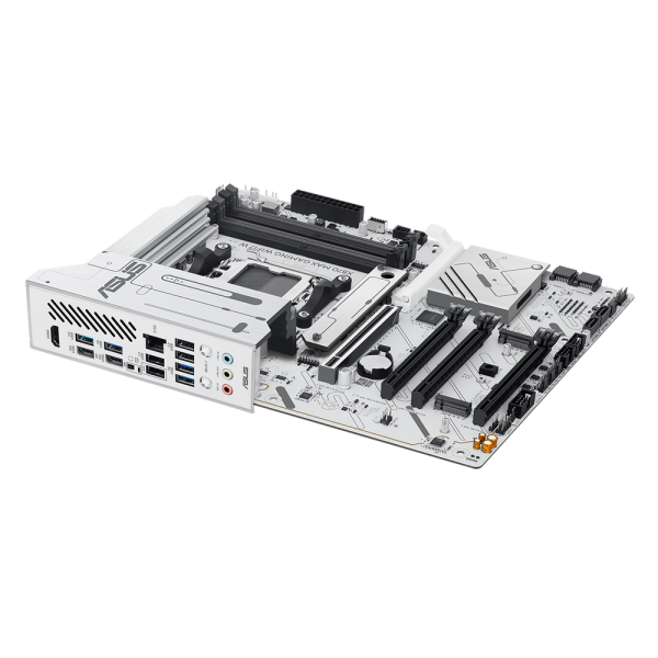 Материнская плата ASUS X870 MAX GAMING WIFI7 W AM5 ATX 4xDDR5 4хPCIEx16 PCIEx1 3xM.2 2 2xUSB-C HDMI 2.5GLAN WIFI 7