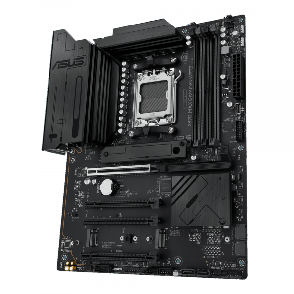 Материнская плата ASUS X870 MAX GAMING WIFI7 AM5 ATX 4xDDR5 4хPCIEx16 PCIEx1 4xM.2 2xUSB-C HDMI 2.5GLAN Wi-Fi 7