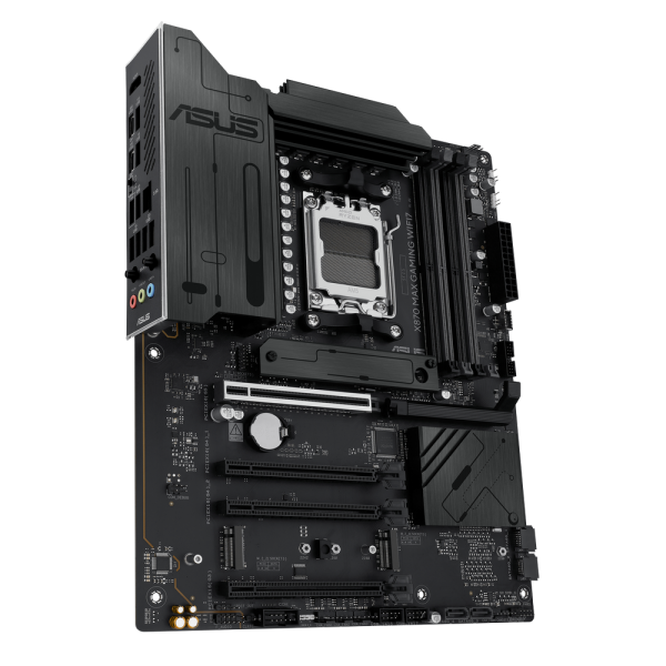 Материнская плата ASUS X870 MAX GAMING WIFI7 AM5 ATX 4xDDR5 4хPCIEx16 PCIEx1 4xM.2 2xUSB-C HDMI 2.5GLAN Wi-Fi 7