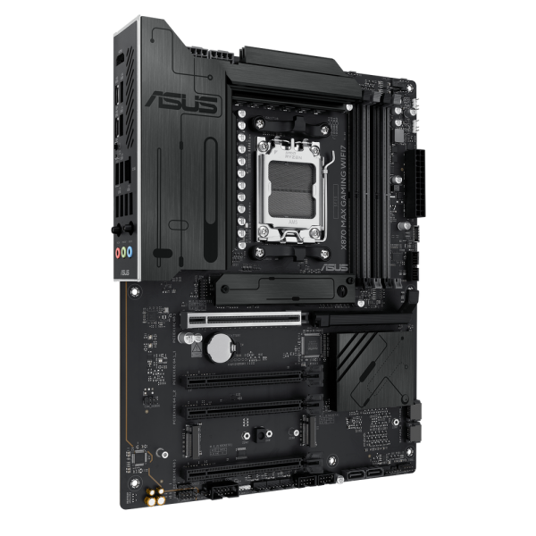 Материнская плата ASUS X870 MAX GAMING WIFI7 AM5 ATX 4xDDR5 4хPCIEx16 PCIEx1 4xM.2 2xUSB-C HDMI 2.5GLAN Wi-Fi 7