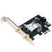 Сетевой адаптер ASUS PCE-BE6500 WiFi 7 Bluetooth 5.4 2882+2882+688Mbps 6GHz/5GHz/2.4GHz Адаптер беспроводной связи (Wi-Fi)