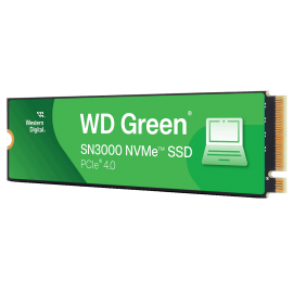 Твердотельный накопитель SSD Western Digital M.2 2280 1TB Green WDS100T4G0E PCIe Gen4 x4, NVMe