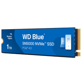 Твердотельный накопитель SSD Western Digital M.2 2280 1TB Blue WDS100T4B0E PCIe Gen4 x4, NVMe