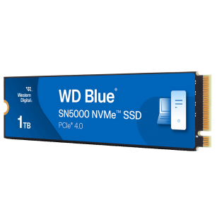 Твердотельный накопитель SSD Western Digital M.2 2280 1TB Blue WDS100T4B0E PCIe Gen4 x4, NVMe