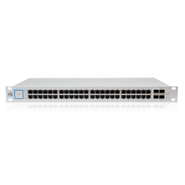 Коммутатор Ubiquiti Bad Pack UniFi Switch 48 PoE [USW-48-PoE] Ubiquiti PoE в стойку, 48х 1G RJ45, 4х SFP, Вт, (072146)раздача 195 bp