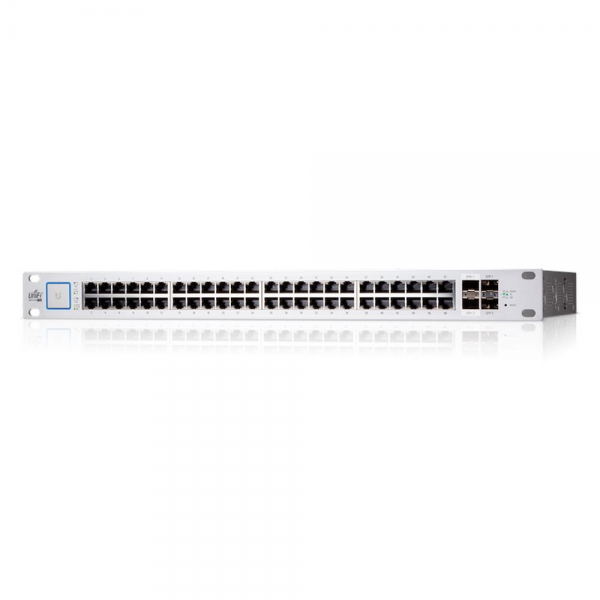 Коммутатор Ubiquiti Bad Pack UniFi Switch 48 PoE [USW-48-PoE] Ubiquiti PoE в стойку, 48х 1G RJ45, 4х SFP, Вт, (072146)раздача 195 bp