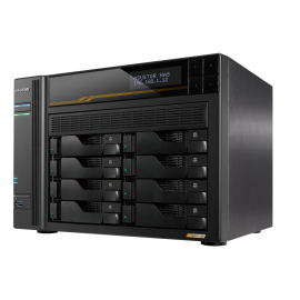 Платформа СХД ASUSTOR AS6808T 8 Bay (Max.20) 4xM.2 2x5GLAN 2x10GLAN 16GB (Max.64GB) DDR5 2xUSB-C 3xUSB