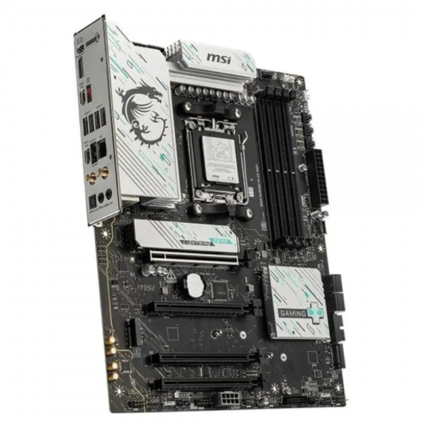 Материнская плата MSI Bad Pack B850 GAMING PLUS WIFI B850, AM5, 4*DDR5, 4*PCIEx16, 3*M.2, 3*TypeC, 1*USB3.2Gen2, 5*USB3.2Gen1, 8*USB2.0, 4*SATA3.0, 5G, DP, ATX, RTL