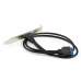 Планка портов в корпус Type-C ExeGate BrctUSB3-1C (USB 3.2 Gen1 20pin (IDC 20pin F) --> USB 3.2 Gen1 Type-Cf, кабель 30см)
