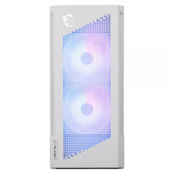 Корпус для ПК MSI MPG VELOX 300R AIRFLOW PZ WHITE, Global, 2xUSB 3.2 Gen 1, 1xUSB 3.2 Gen2Type-C, 2x160mm ARGB Fan, 1