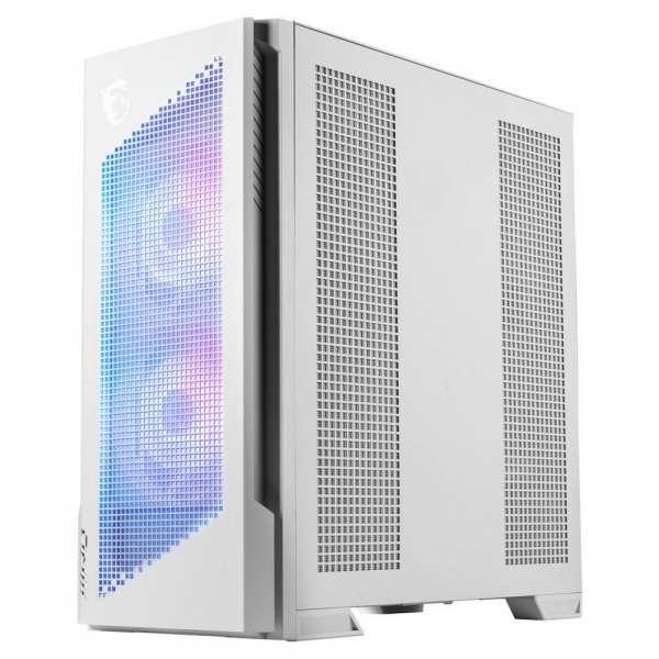 Корпус для ПК MSI MPG VELOX 300R AIRFLOW PZ WHITE, Global, 2xUSB 3.2 Gen 1, 1xUSB 3.2 Gen2Type-C, 2x160mm ARGB Fan, 1