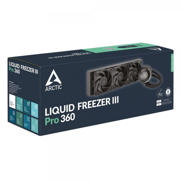 Жидкостная система охлаждения Arctic Cooling Liquid Freezer III Pro 360 Multi Compatible All-In-One CPU Water Cooler (ACFRE00180A)