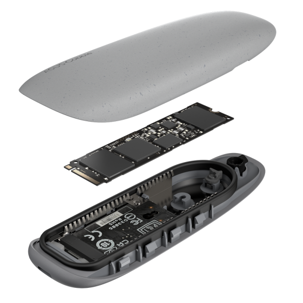 Корпус для HDD/SSD ASUS COBBLE/GRAY/G/AS ESD-A1A /GRAY/G//