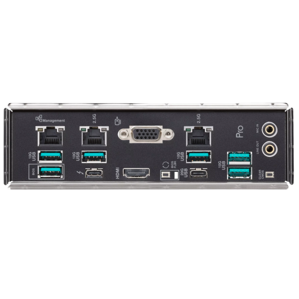 Материнская плата ASUS PRO WS W880-ACE SE LGA 1851 ATX 4xDDR5 3xPCIEx16 4xM.2 Thunderbolt USB-C HDMI VGA 2x2.5GLAN