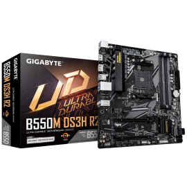 Материнская плата Gigabyte B550M DS3H R2, RTL