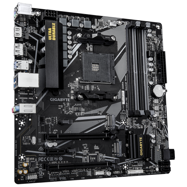 Материнская плата Gigabyte B550M DS3H R2, RTL