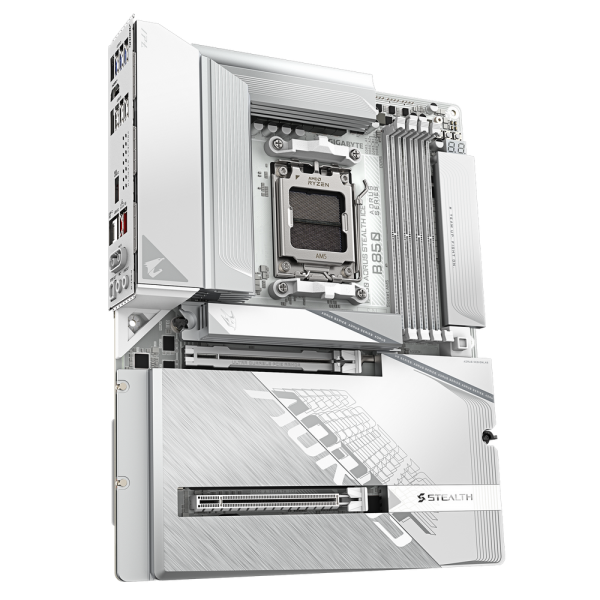 Материнская плата Gigabyte B850 AORUS STEALTH ICE, RTL