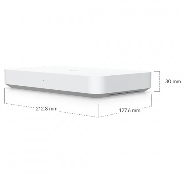 Ubiquiti UniFi Gateway Fiber Маршрутизатор 4 ядра (2,2 ГГц), 4х 2.5G RJ45, 1х 10G RJ45, 2х 10G SFP+