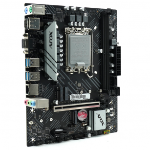 Материнская плата Afox B760D4-MA5-V2 LGA1700 mATX 2xDDR4 PCIEx16 PCIEx1 2xM.2 HDMI VGA GLAN