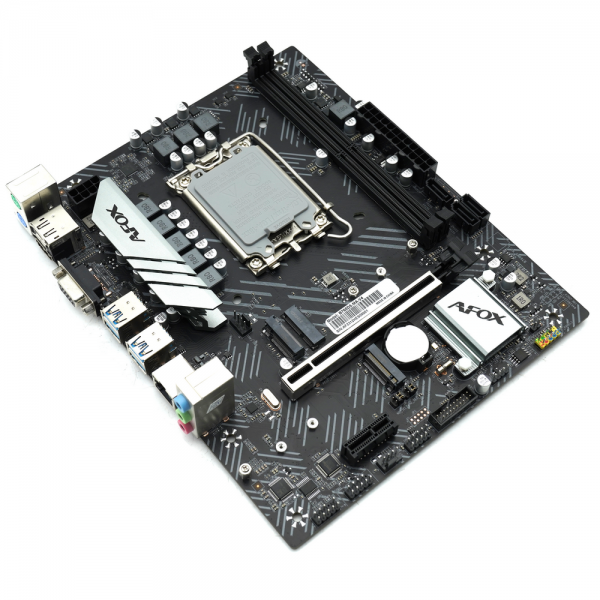 Материнская плата Afox B760D4-MA5-V2 LGA1700 mATX 2xDDR4 PCIEx16 PCIEx1 2xM.2 HDMI VGA GLAN