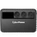 Источник бесперебойного питания (ИБП) CyberPower BU725E, Line-Interactive,725VA/390W, 3 Schuko розетки, Black, 0.15х0.15х0.2м., 5кг.