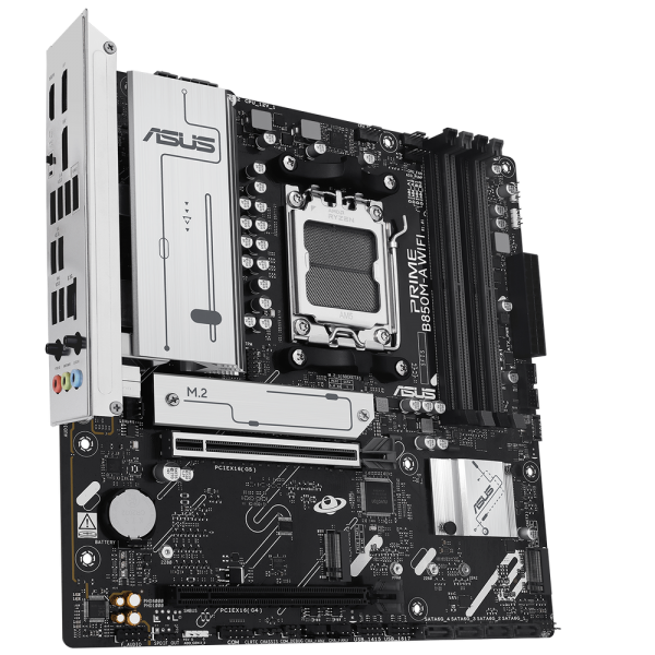 Материнская плата ASUS PRIME B850M-A WIFI AM5 mATX 4хDDR5 2xPCIEx16 3xM.2 2хDP HDMI 2.5GLAN Wi-Fi 6