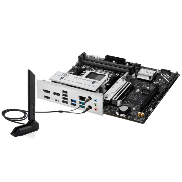 Материнская плата ASUS PRIME B850M-A WIFI AM5 mATX 4хDDR5 2xPCIEx16 3xM.2 2хDP HDMI 2.5GLAN Wi-Fi 6