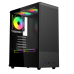 Корпус для ПК ACD Citadel 108B ATX, Type-C + 2XUSB ports + HD audio combo, Mesh, TG, Black.