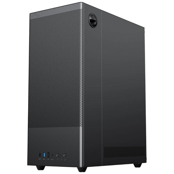 Корпус для ПК ACD Citadel 108B ATX, Type-C + 2XUSB ports + HD audio combo, Mesh, TG, Black.