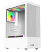 Корпус для ПК ACD Citadel 108W ATX, Type-C + 2XUSB ports + HD audio combo, Mesh, TG, White.