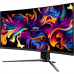 Монитор 34" MSI MPG 341CQPX QD-OLED Curved QD-OLED, 3440x1440, 240Hz, 0,03ms, 250сd/m, 1500000:1, HDR10 | 2xHDMI(2.1), DP(1.4a), Type-C(PD-98W), 2xUSB2.0 | HAS, Swivel, InPSU, Vesa 100, Black