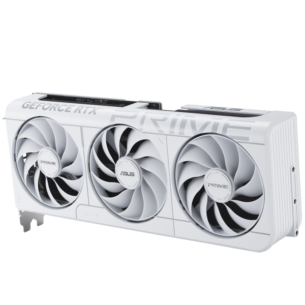 Видеокарта ASUS RTX5070 PRIME WHITE OC 12GB GDDR7 192bit 3xDP 1xHDMI 3FAN RTL (PRIME-RTX5070-O12G-WHITE)